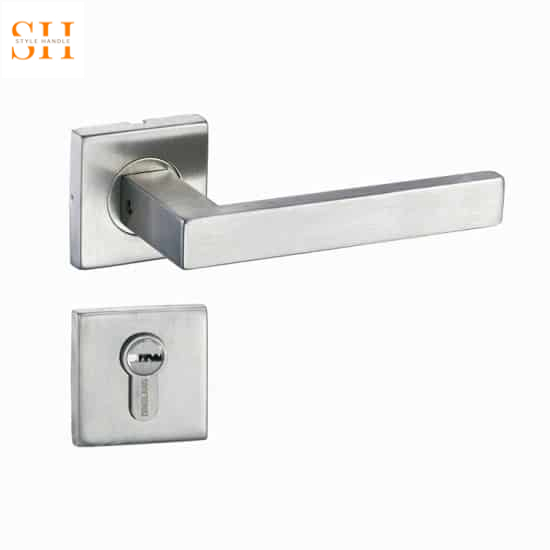 Tay nắm gạt Inox 304 vuông tối giản Taura DL336 1 Tay nắm gạt Inox 304 vuông tối giản DL-336