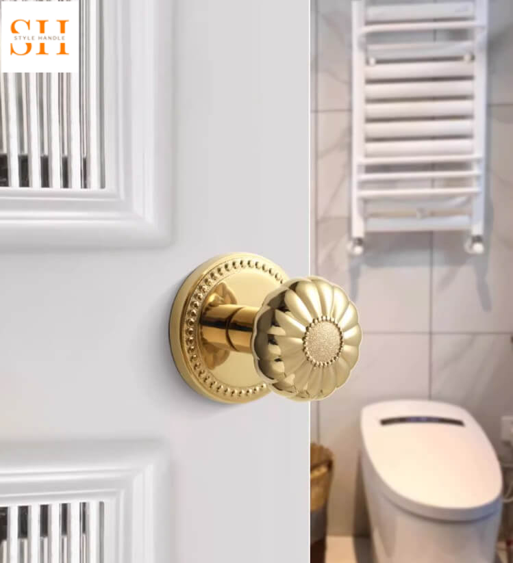 Khóa cửa nhà vệ sinh tay nắm tròn không chìa SDM6530 6 Khóa cửa nhà vệ sinh tay nắm tròn không chìa SDM6530 10