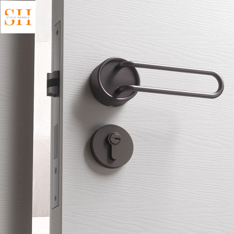 Khóa cửa phân thể hợp kim kẽm tối giản A3522HL 12 Khóa cửa phân thể hợp kim kẽm tối giản A3522HL 18