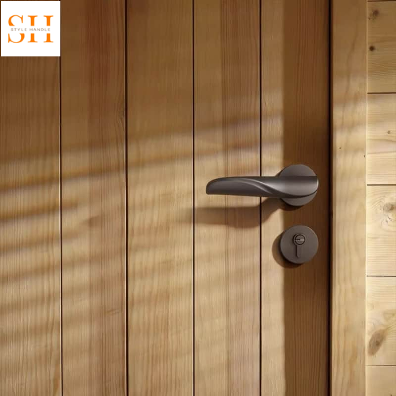 Khóa cửa phân thể tay gạt hợp kim lượn sóng HBO6928 5 Khóa cửa phân thể tay gạt hợp kim lượn sóng HBO6928 9