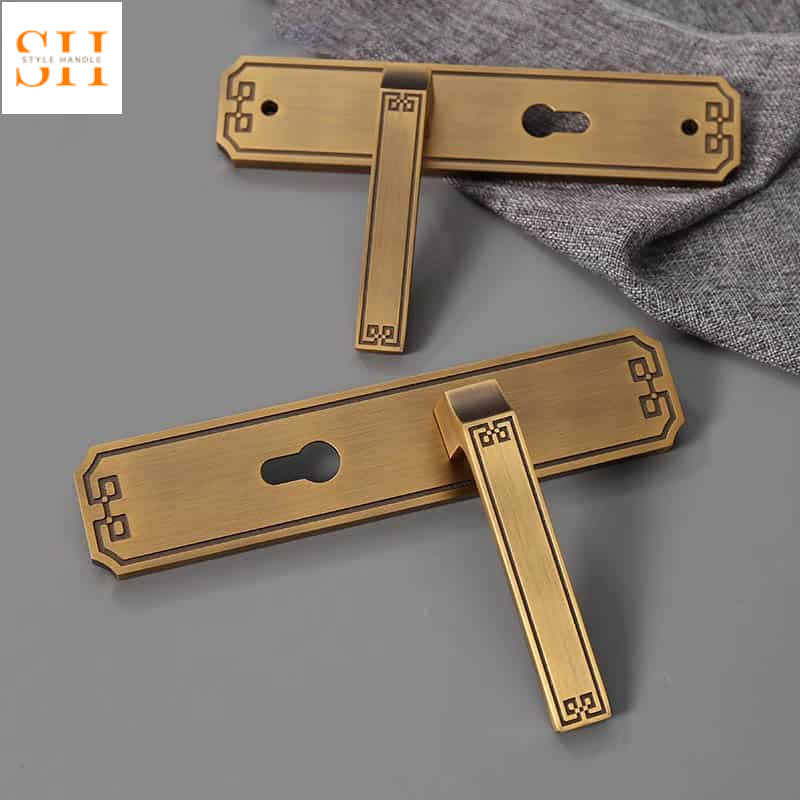 Khóa cửa phong cách cổ điển hợp kim kẽm GY8930 4 Khóa cửa phong cách cổ điển hợp kim kẽm GY8930 8