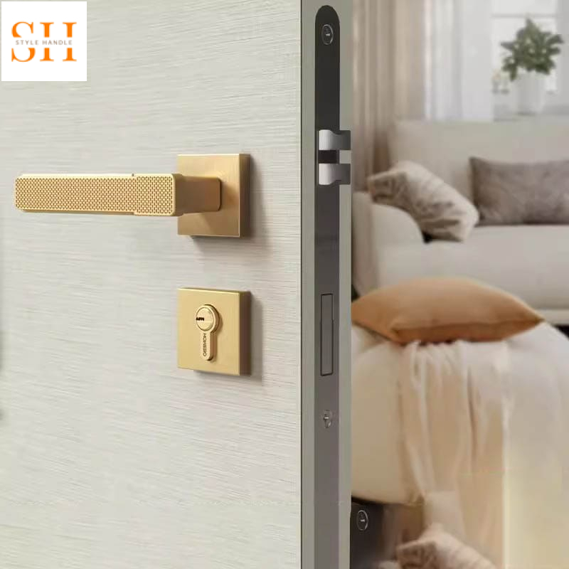 Khóa cửa phòng tay gạt dạng lưới bằng kẽm HBO6932 4 Khóa cửa phòng tay gạt dạng lưới bằng kẽm HBO6932 7