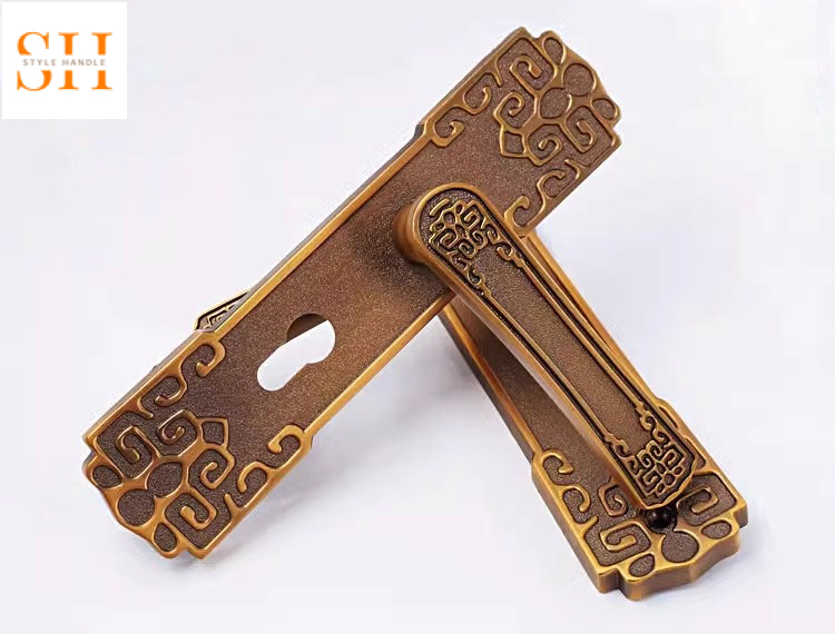 Khóa cửa tay gạt hợp kim Á Đông cổ điển ZL068 9 Khóa cửa tay gạt hợp kim Á Đông cổ điển ZL068 14