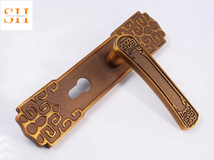 Khóa cửa tay gạt hợp kim Á Đông cổ điển ZL068 8 Khóa cửa tay gạt hợp kim Á Đông cổ điển ZL068 13