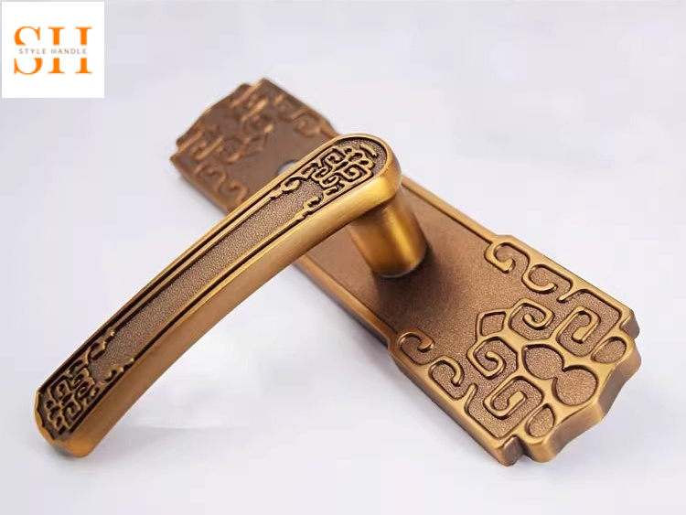 Khóa cửa tay gạt hợp kim Á Đông cổ điển ZL068 7 Khóa cửa tay gạt hợp kim Á Đông cổ điển ZL068 12