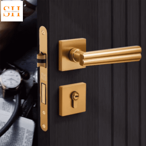 Khóa cửa tay gạt cổ điển đơn giản hợp kim kẽm GT1682
