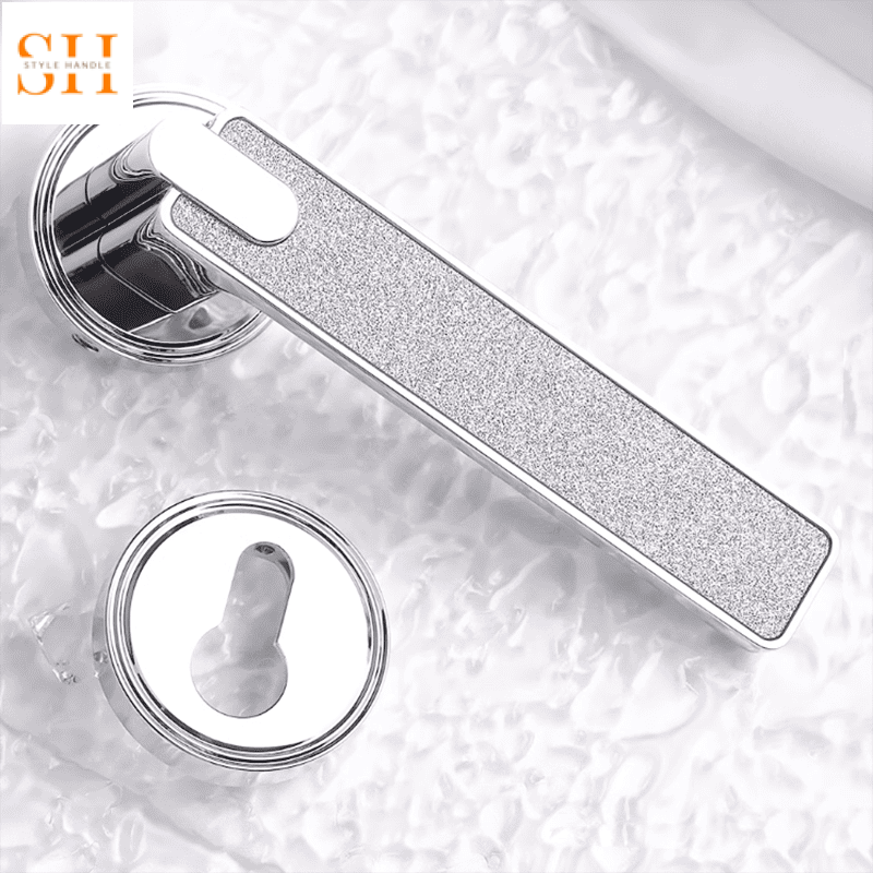 Khóa cửa tay gạt hợp kim màu bạc cao cấp SD7440 3 Khóa cửa tay gạt hợp kim màu bạc cao cấp SD7440 9