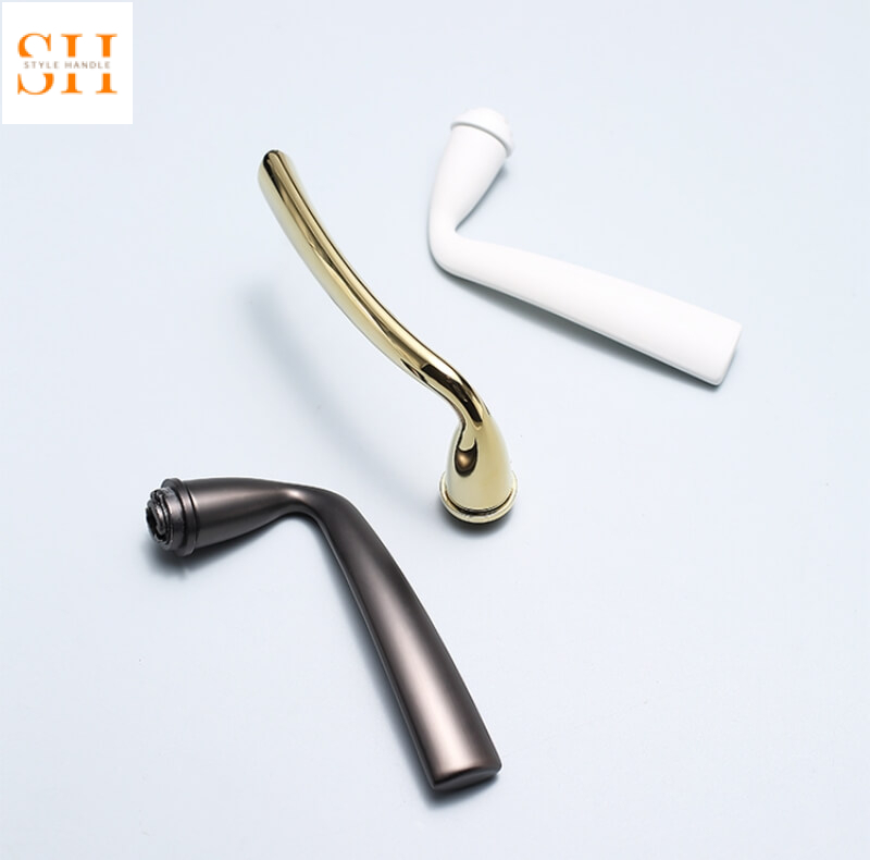 Khóa phân thể hợp kim kẽm dạng tay cong F3022 2 Khóa phân thể hợp kim kẽm dạng tay cong SHF3022 2