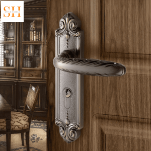 Khóa tay gạt hợp kim kẽm phong cách cổ điển SX574
