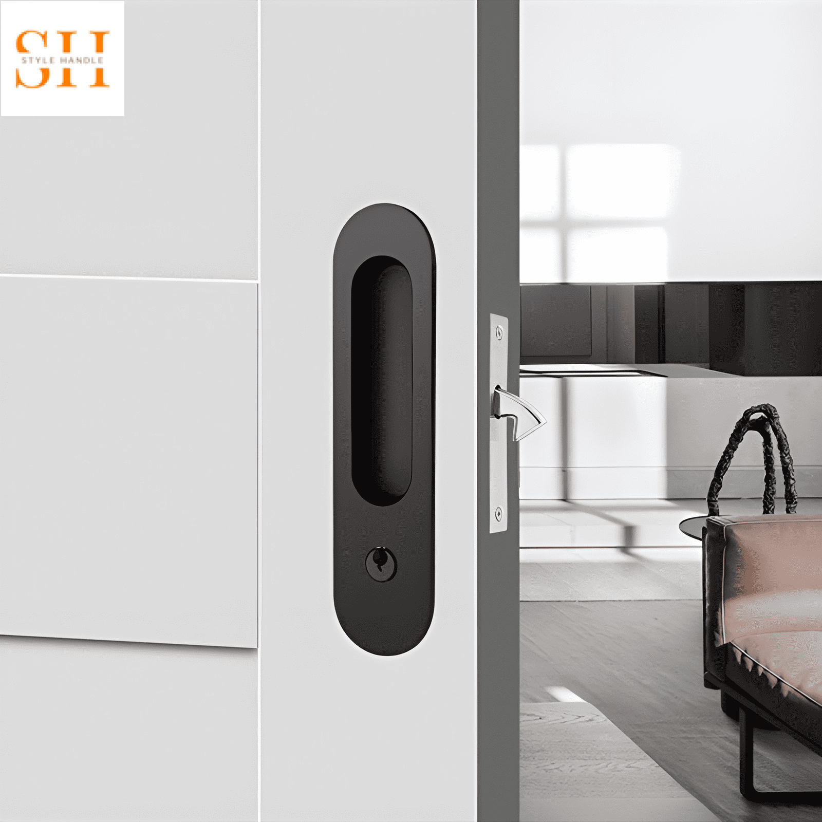 Khóa trượt cửa lùa hợp kim kẽm hiện đại SD5924 5 Khóa trượt cửa lùa hợp kim kẽm SH-SD5924 6