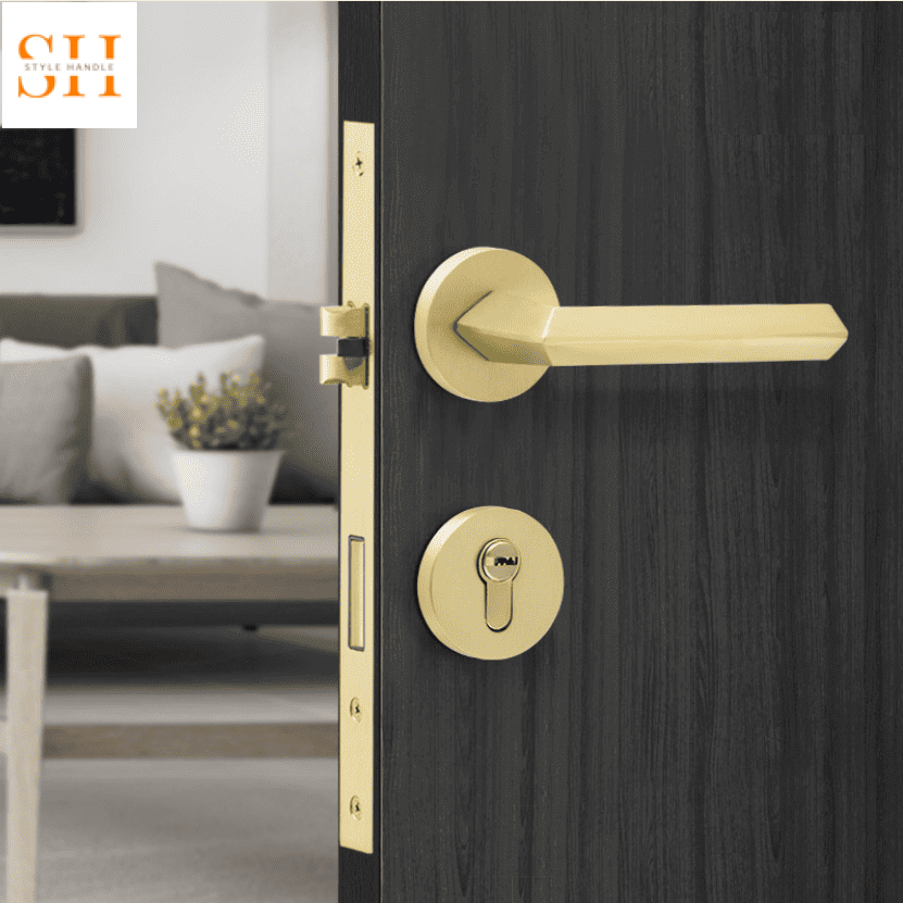 Ổ khoá cửa thông phòng bằng đồng cao cấp YJ01-919