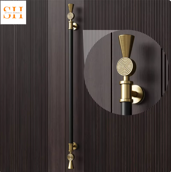 Tay nắm cửa gỗ nguyên khối chất lượng cao CL2065