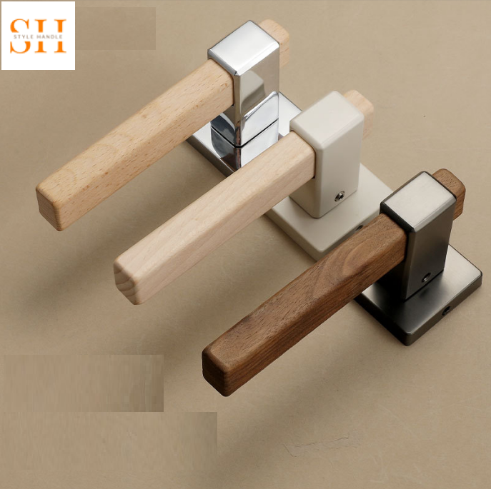 Khóa cửa tay gạt phòng ngủ kiểu Mỹ YJ0222